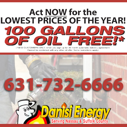 100 Gallons of Home Heating Oil FREE